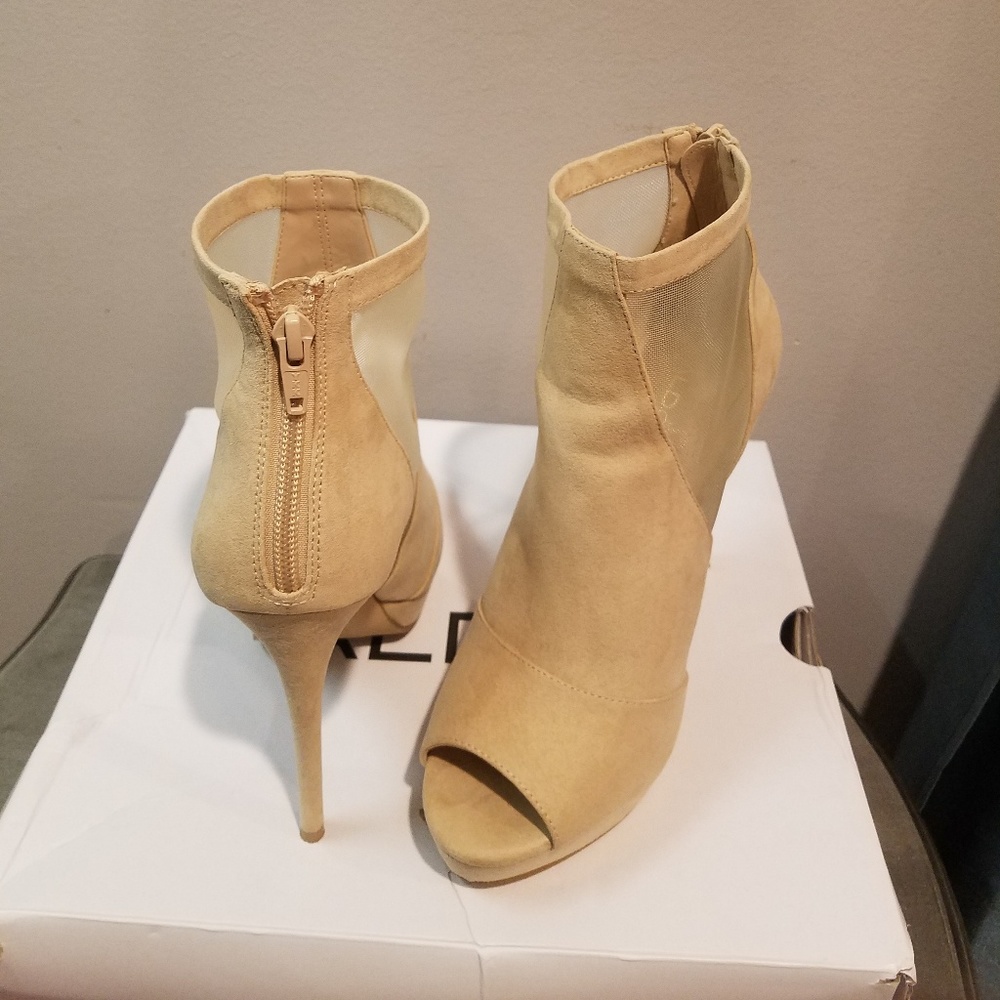 Tan Booties - Picture 2 of 3